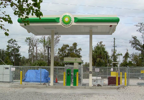 British Petroleum Hydrogen Fueling Facility